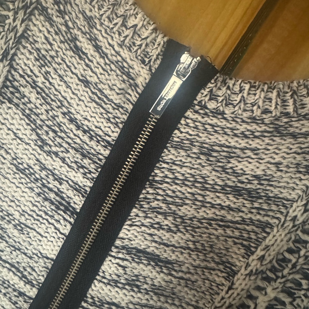 Michael Kors Black and White Knit Sweater - Picture 3 of 4